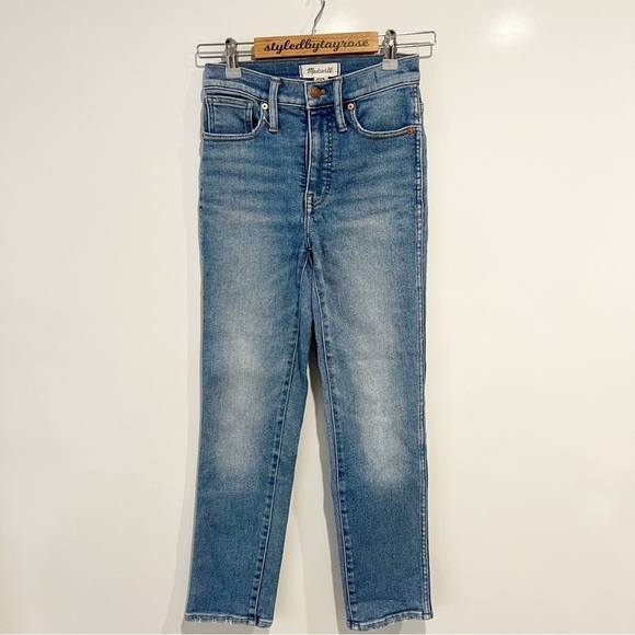 Madewell Stovepipe Jeans in Ditmas Wash - Picture 5 of 10